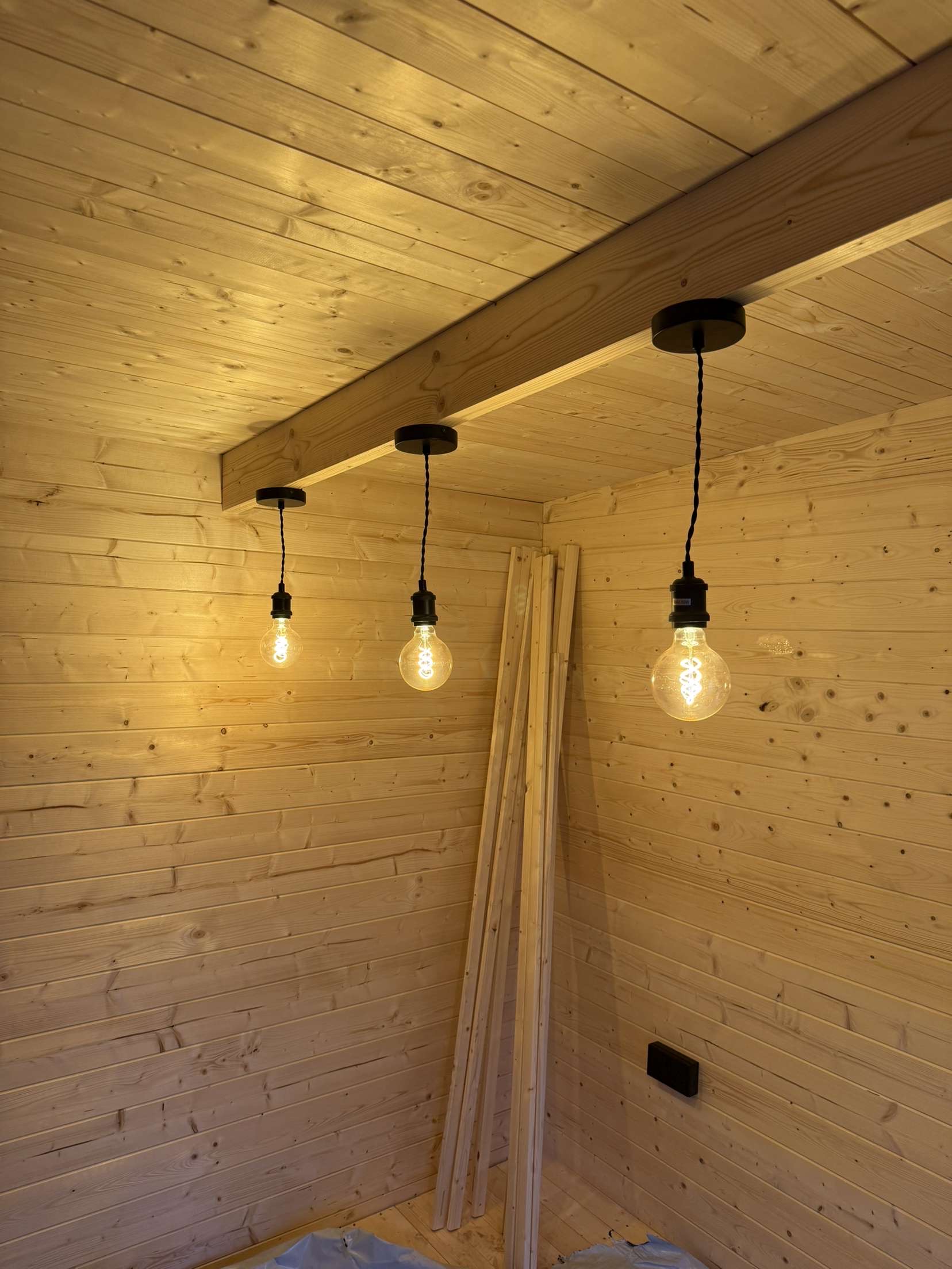 Garden room pendant lights